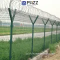 Dobre ogrodzenie bezpieczeństwa ogrodzenie z przewodu brzytwy